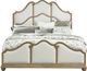 Pulaski™ Weston Hills Flax Seed Queen Upholstered Panel Bed-1