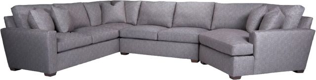 Huntington House Mod 3-Piece Customizable Sectional with Left-Arm Facing Sofa-0