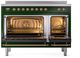 Ilve® Nostalgie II Series 48" Emerald Green Pro Style Induction Range-2