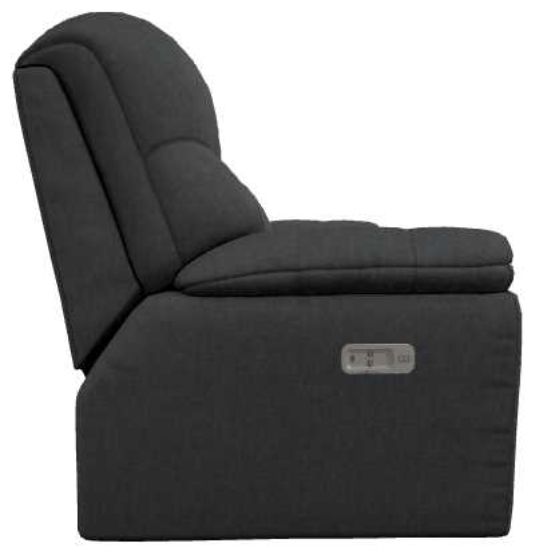 La-Z-Boy® Morrison Indigo Power Reclining Loveseat with Headrest-3