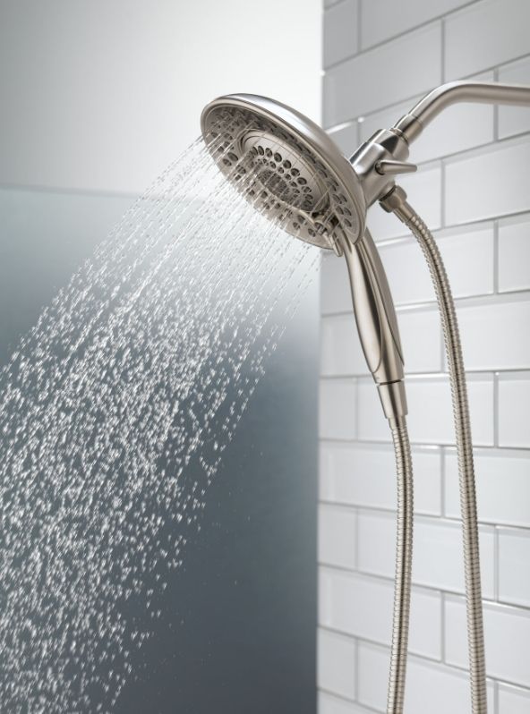 Delta Universal Showering In2ition® HSSH Stainless 5-Setting 2-in-1 Shower-1