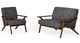 VIG Furniture Modrest Candea Gray Compact Loveseat-4