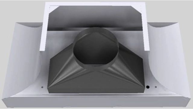 Vent-A-Hood® Designer Series 48" White Wall Mounted Range Hood-2