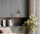 Cal® Lighting & Accessories Kampia Dark Bronze Mini Pendant-1