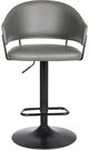 Armen Living Brody Gray Adjustable Swivel Bar Stool-1