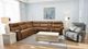 Kate Preston Home 6-Piece Butternut Power Reclining Modular Sectional-0