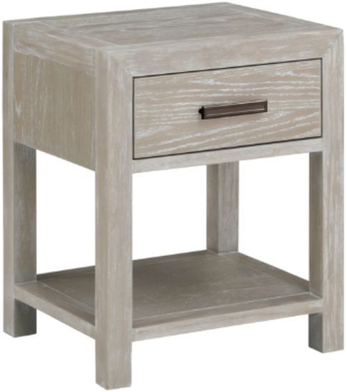 Winners Only® Fresno Gray Oak Youth Nightstand-0