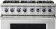 Viking® 7 Series 36" Stainless Steel Pro Style Dual Fuel Range-2