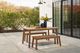 Signature Design by Ashley® Janiyah 3-Piece Light Brown Outdoor Dining Set-3