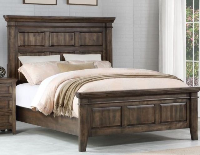 Winners Only® Daphne Gray California King Panel Bed-0