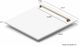 ZLINE Autograph Edition 24" White Matte with Champagne Bronze Handle Dishwasher Panel-3