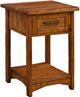 Country Classic Collection Customizable Farmstead 1-Drawer Nightstand-0