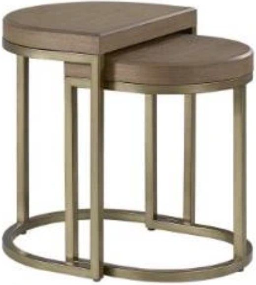 Bernards Elure Latte Bridges Nesting Tables-0