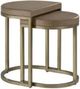 Bernards Elure Latte Bridges Nesting Tables-0