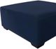 Corinthian Furniture Bianca Blue Cocktail Ottoman-1
