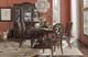 Magnussen Home® Durango Willadeene Brown Dining Side Chair with Upholstered Seat-1