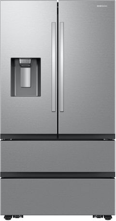 Samsung 36 in. 25.0 Cu. Ft. Fingerprint Resistant Stainless Steel Counter Depth French Door Refrigerator