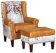 Mayo Furniture Customizable Hair on Hide and Leather Chair-0