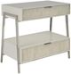 Universal Explore Home™ New Modern Ingrid Polished Nickel Nightstand-0