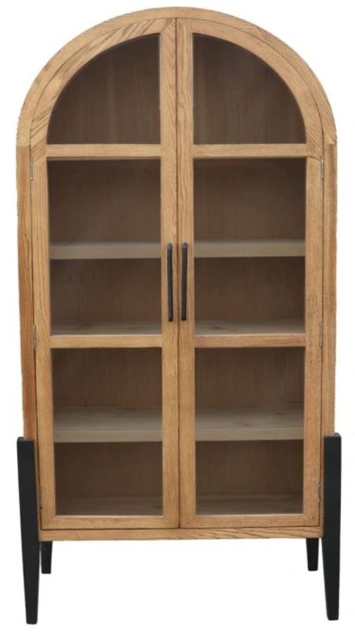 Nest Home Collections Billy Natural Tall Cabinet-2