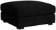 Elements International Arizona Steno Black Ottoman-0
