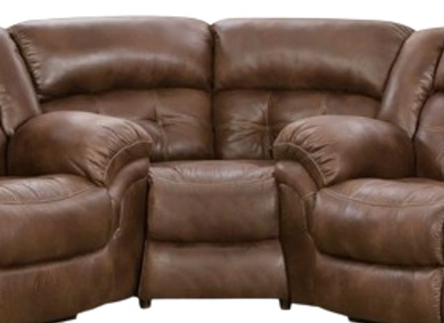 HomeStretch Frontier Espresso 3-Piece Manual Reclining Sectional-2