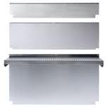 Wolf 800023 10 1/2" SS Riser for 36" Rangetops-0