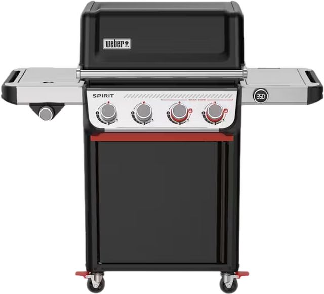 Weber® Spirit® EP-435 4-Burner Black Freestanding Liquid Propane Grill-0