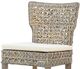 A & B Home Weathered Gray Tall Bar Chair-1