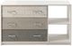 Donco Kids Gray/White Youth 3-Drawer Chest-0