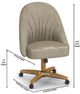 Chromcraft Customizable Landry Swivel Dining Chair-2