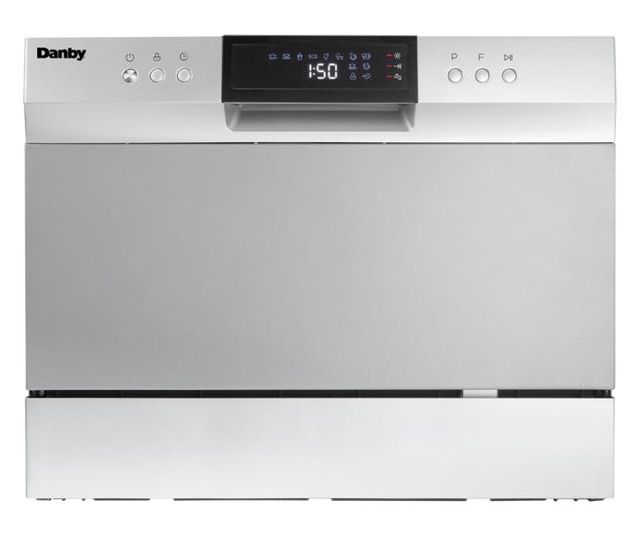 Danby® 22" Stainless Steel Countertop Dishwasher-0