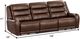 Emerald Home Duluth 3-Piece Brown Dual Power Reclining Sectional-2