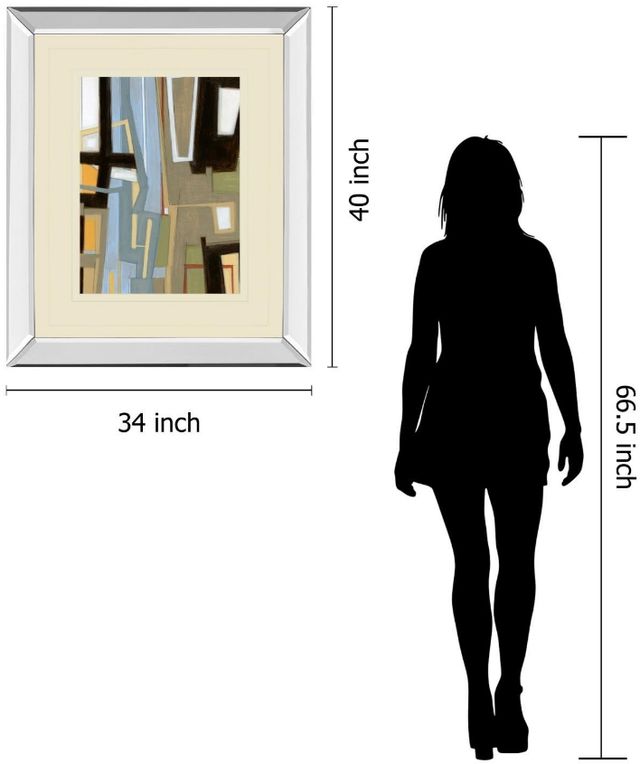 Classy Living Norman Wyatt Jr. High Expectations Il 34"W Wall Art-2