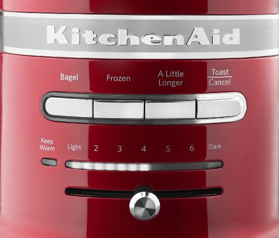 KitchenAid® Pro Line® Series Candy Apple Red Toaster-2