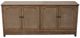 Nest Home Collections Blake Antique Natural/Rattan Four-Door Cabinet-0