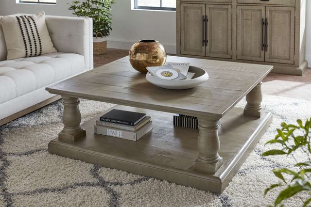 aspenhome® Hermosa Ancient Stone Cocktail Table-2