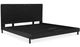 Moe's Home Collection Misaki Black Queen Panel Bed-0
