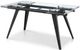 Korson Furniture Aileen Glass Top Extension Dining Table with Black Metal Legs-0