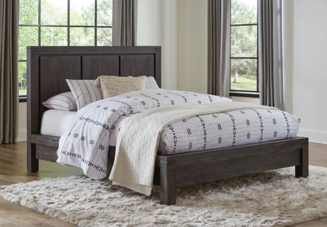 Modus Furniture Meadow Graphite California King Platform Bed-1