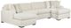Signature Design by Ashley® Chessington 3-Piece Ivory U-Shape Sectional and Double Chaise-0