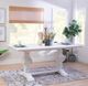 Powell® Banks White Dining Table-1