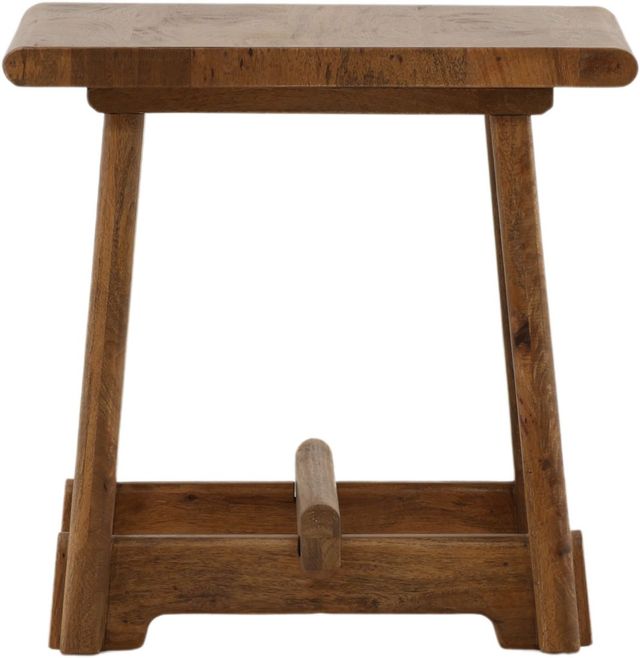 Dovetail Furniture Lachlan Natural Side Table-1