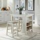 Liberty Furniture Brook Creek 3-Piece White Counter Set-1