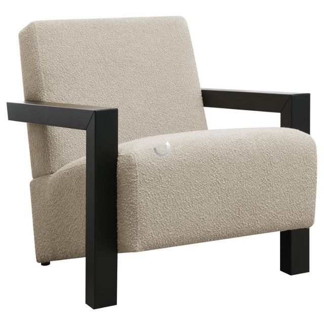 Coaster® Fitzroy Beige Upholstered Accent Armchair-1