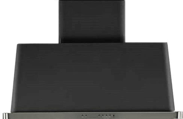 Ilve® Majestic II Series 40" Graphite Black Wall Mounted Chimney Style Range Hood-0