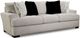 Elements International 3-Piece Fentasy Silver Living Room Stationary Seating Set-1