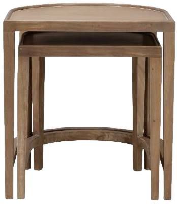Bramble Customizable Normandy 2-Piece Nesting Table Set-4