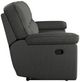 Emerald Home Alberta 3-Piece Charcoal Gray Reclining Sectional Sofa-4