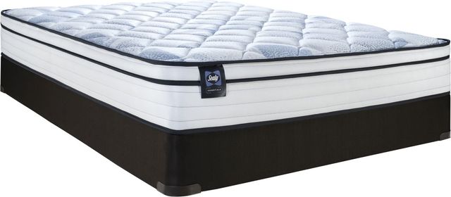 Sealy® Essentials Eli 10.5" Foam Medium Euro Top Full Mattress-2